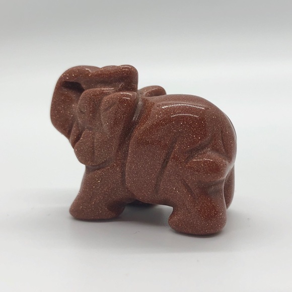 *BUNDLE* Gold Sandstone Necklace/Bracelet/Figurine - Picture 8 of 8